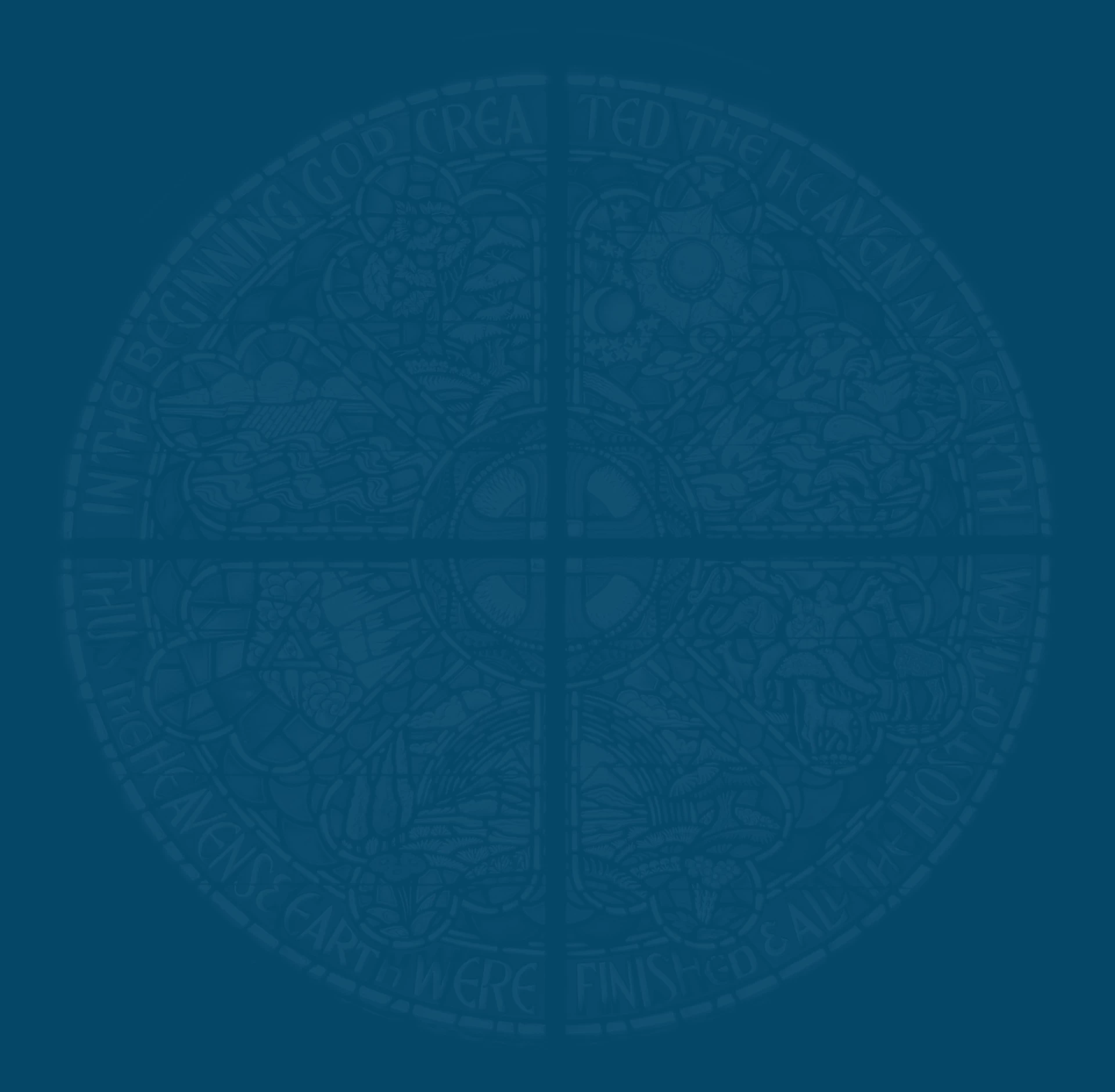 dark-blue-rose-window
